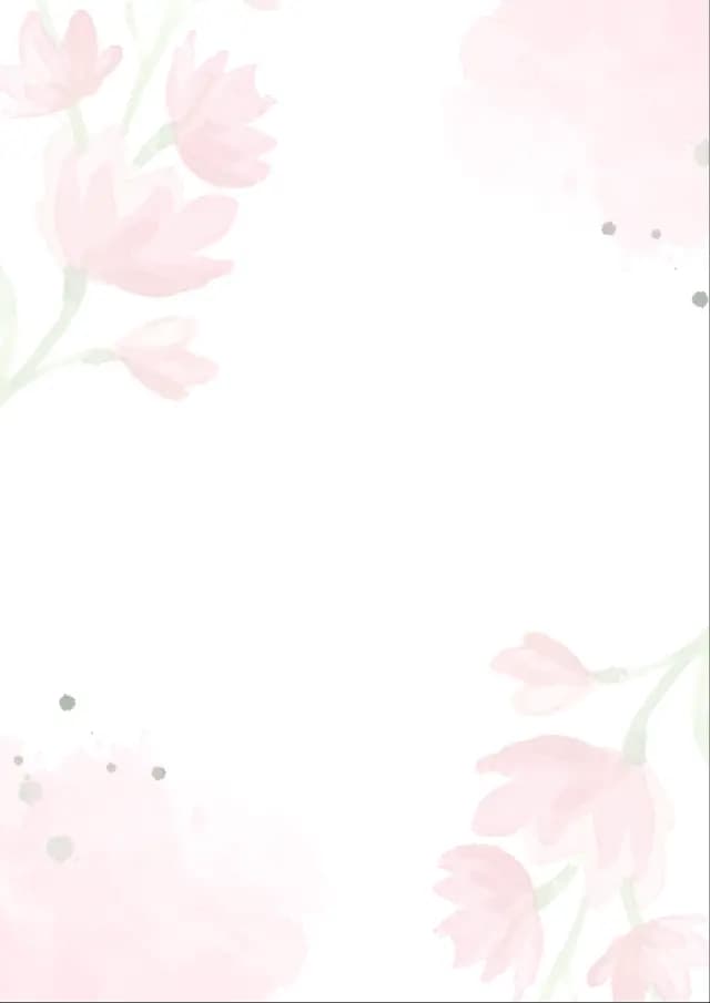 Blush Watercolour marriage biodata template — watercolour blooms and fine botanical borders